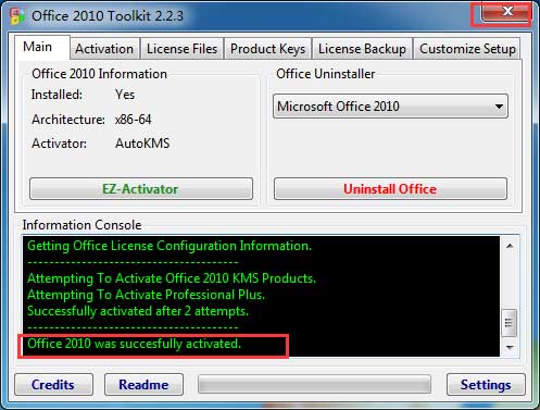 Office 2010 简体中文破解版